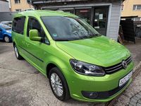 Gebraucht VW Caddy Maxi Cup 102 PS (75 kW) 2014 Grün Van / Kleinbus