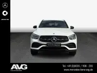 Gebraucht Mercedes GLC300de AMG line 306 PS (225 kW) 2020 Weiß Coupé
