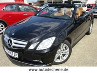 Gebraucht Mercedes E200 Avantgarde 184 PS (135 kW) 2011 Obsidianschwarz perleffekt (metallic) Cabrio