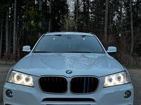 Gebraucht BMW X3 M Sport 184 PS (135 kW) 2012 Weiß SUV
