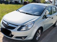 Gebraucht Opel Corsa 90 PS (66 kW) 2009 Grün metallic Kleinwagen