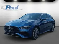 Gebraucht Mercedes CLA250e AMG 163 PS (119 kW) 2024 Metalliclack spektralblau Coupé