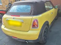 Gebraucht Mini One Cabriolet 96 PS (70 kW) 2012 Gelb Cabrio