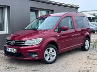 Gebraucht VW Caddy Comfortline 150 PS (110 kW) 2019 Rot Van / Kleinbus
