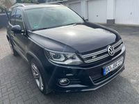 gebraucht VW Tiguan 2.0 TDI DPF 4Mot DSG R Line Vollausstattung