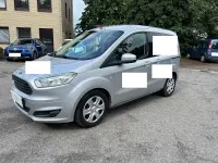 Gebraucht Ford Tourneo Courier 95 PS (69 kW) 2015 Silber Van / Kleinbus