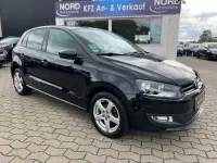 Gebraucht VW Polo Team 90 PS (66 kW) 2011 Schwarz Kleinwagen