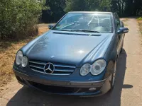 Gebraucht Mercedes CLK320 Avantgarde 224 PS (164 kW) 2007 Blau Cabrio