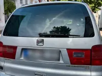 Gebraucht Seat Alhambra 116 PS (85 kW) 2001 Silber Van / Kleinbus