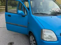 Gebraucht Opel Agila 75 PS (55 kW) 2002 Blau Van / Kleinbus