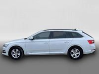 Gebraucht Skoda Superb Ambition 150 PS (110 kW) 2021 Weiß Kombi