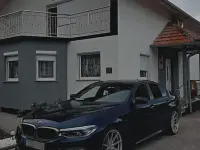 Gebraucht BMW M550 Sport Line 462 PS (339 kW) 2017 Blau Limousine