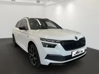 Gebraucht Skoda Kamiq Monte Carlo 150 PS (110 kW) 2022 Moonweiß perleffekt SUV