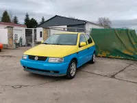 Gebraucht VW Polo 60 PS (44 kW) 1998 Gelb Kleinwagen