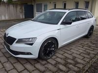 Gebraucht Skoda Superb SportLine 220 PS (161 kW) 2018 Moonweiss metallic Kombi