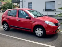 Gebraucht Dacia Sandero 75 PS (55 kW) 2009 Rot Limousine
