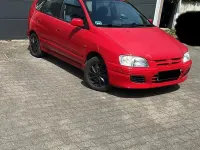 Gebraucht Mitsubishi Space Star 122 PS (89 kW) 2000 Rot Van / Kleinbus