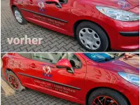 Gebraucht Peugeot 207 Tendance 88 PS (64 kW) 2007 Rot Kleinwagen