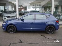 Usata Seat Leon Beats 150 CV (110 kW) 2018 Blu Berlina