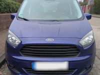 Gebraucht Ford Tourneo Courier 101 PS (74 kW) 2017 Blau Van / Kleinbus