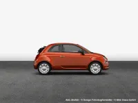Gebraucht Fiat 500C Style 69 PS (50 kW) 2024 Passione rot Cabrio