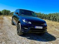 Gebraucht Land Rover Range Rover Sport Dynamic 340 PS (250 kW) 2017 Blau SUV
