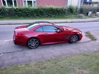 Gebraucht Mercedes SL500 AMG line 455 PS (334 kW) 2018 Rot Cabrio