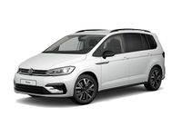 Gebraucht VW Touran R-line 150 PS (110 kW) 2022 Weiß (pure white) Van / Kleinbus