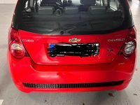 Gebraucht Chevrolet Aveo 101 PS (74 kW) 2008 Rot Kleinwagen