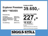 Neu Ford Explorer Premium 210 kW (286 PS) 2026 Agate black SUV