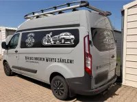 Gebraucht Ford Transit Custom 130 PS (95 kW) 2017 Grau Van / Kleinbus