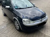 Gebraucht Opel Corsa 75 PS (55 kW) 2003 Schwarz Kleinwagen