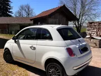 Gebraucht Fiat 500 Lounge 69 PS (50 kW) 2014 Silber Kleinwagen