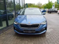 Gebraucht Skoda Scala Clever 95 PS (69 kW) 2021 Titanblau metallic Kleinwagen