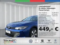 Neu VW Passat 150 PS (110 kW) 2025 Blau Kombi