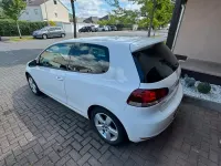 Gebraucht VW Golf VI 80 PS (58 kW) 2010 Weiß Kleinwagen