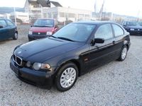 Gebraucht BMW 316 Compact 116 PS (85 kW) 2001 Schwarz metallic Kleinwagen