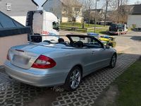 Gebraucht Mercedes CLK200 184 PS (135 kW) 2009 Silber Cabrio