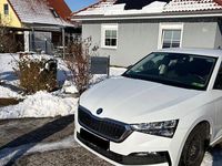 Gebraucht Skoda Scala Ambition 150 PS (110 kW) 2019 Weiß Kleinwagen