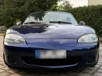 Gebraucht Mazda MX5 110 PS (80 kW) 2003 Blau Cabrio