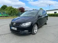 Gebraucht VW Sharan Highline 150 PS (110 kW) 2016 Schwarz Van / Kleinbus