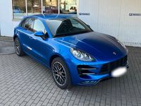 Gebraucht Porsche Macan Turbo Chrono 400 PS (294 kW) 2015 Blau SUV