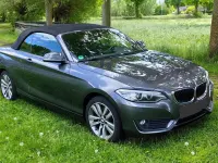 Gebraucht BMW 220 Sport Line 184 PS (135 kW) 2016 Grau Cabrio