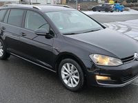 Gebraucht VW Golf VII LOUNGE 110 PS (80 kW) 2015 Schwarz Kombi
