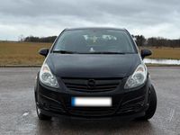 Gebraucht Opel Corsa 78 PS (57 kW) 2010 Schwarz Kleinwagen