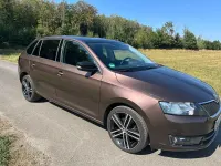 Gebraucht Skoda Rapid Ambition 90 PS (66 kW) 2016 Braun Kleinwagen