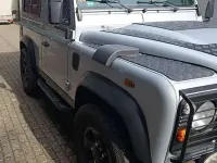 Gebraucht Land Rover Defender 122 PS (89 kW) 2008 Silber Kombi