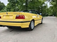 Gebraucht BMW 325 Cabriolet Sport Line 193 PS (141 kW) 1994 Gelb Cabrio