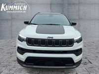 Gebraucht Jeep Compass 179 PS (131 kW) 2023 Zweifarblackierung alpine white/dach schwarz (weiß) SUV