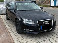 Gebraucht Audi A3 Ambiente 102 PS (75 kW) 2010 Schwarz Kleinwagen